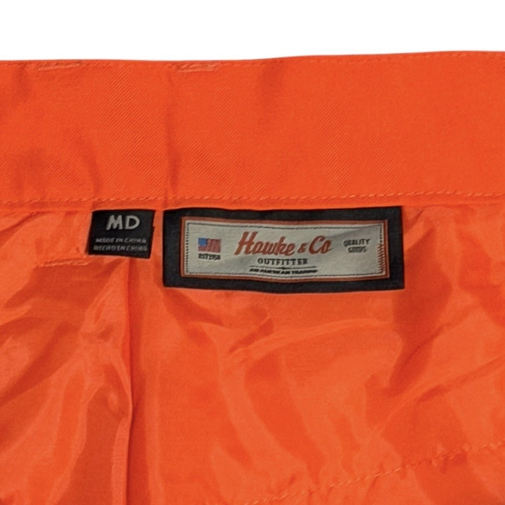 Safety‎ Work Pants Fluorescent Orange Hawke & Co Class 2 high visibility Lined M - Picture 7 of 9